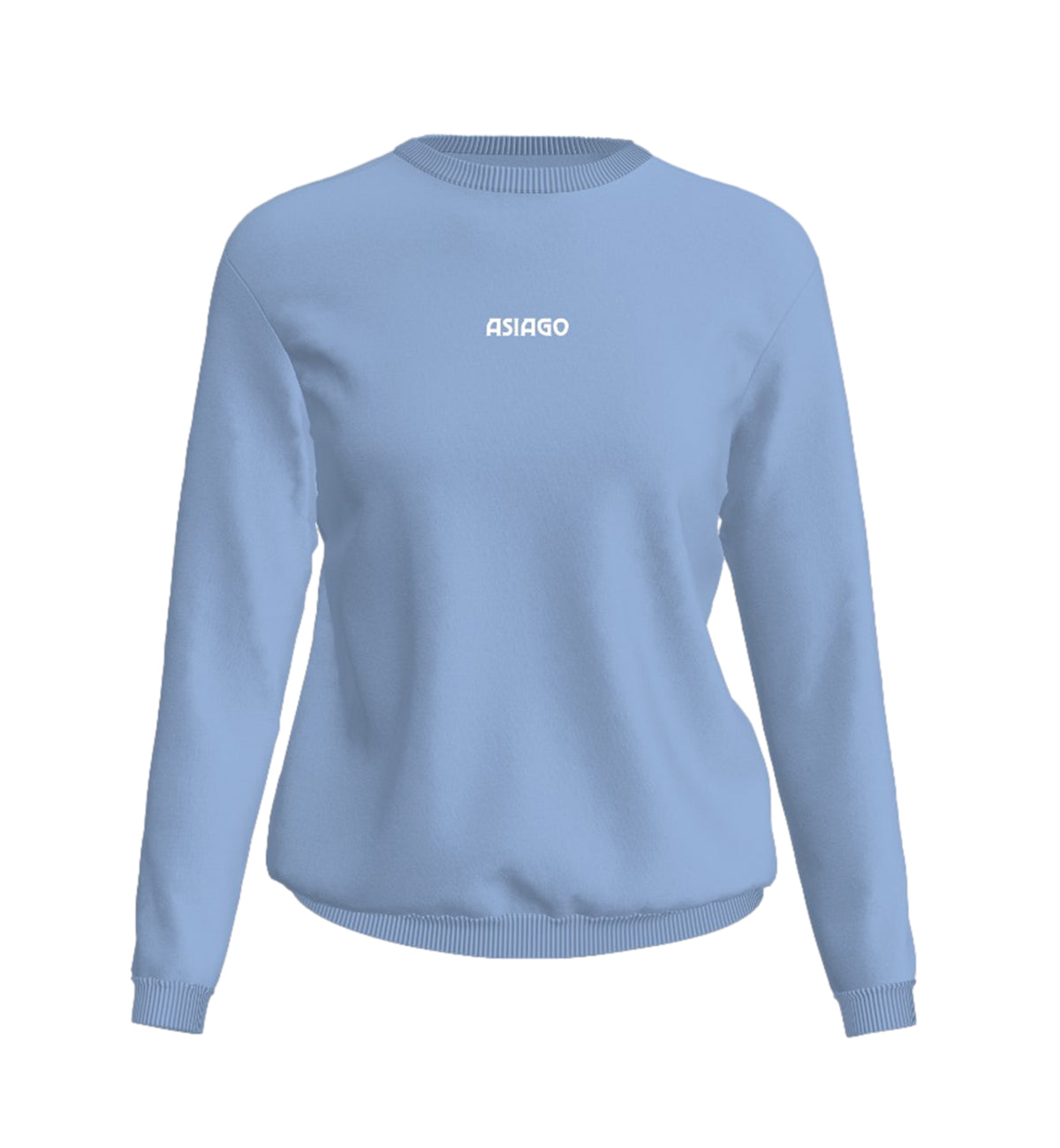 Felpa Donna Asiago Azzurro Pastello