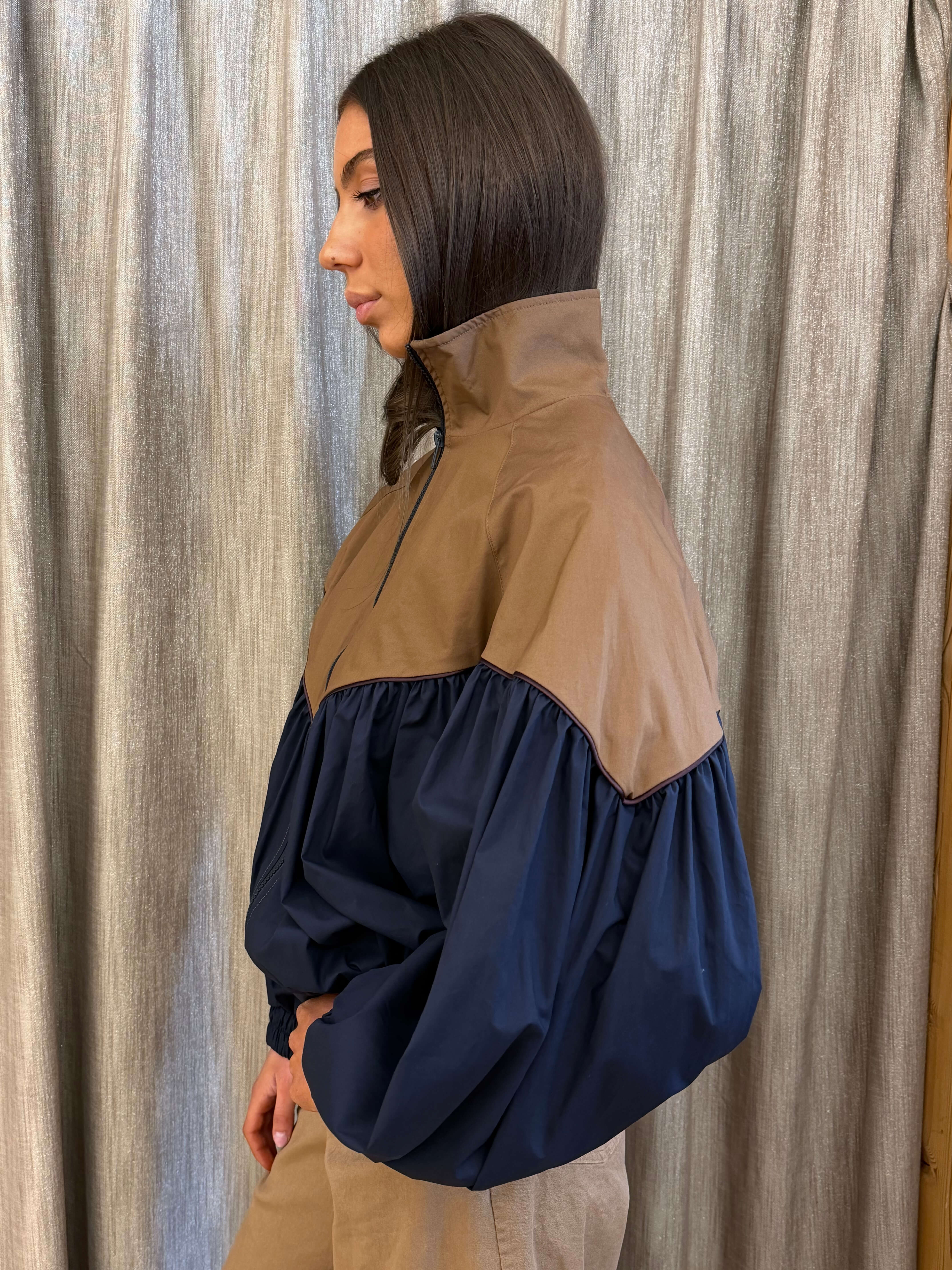 Bomber Bicolor Canvas Tensione In