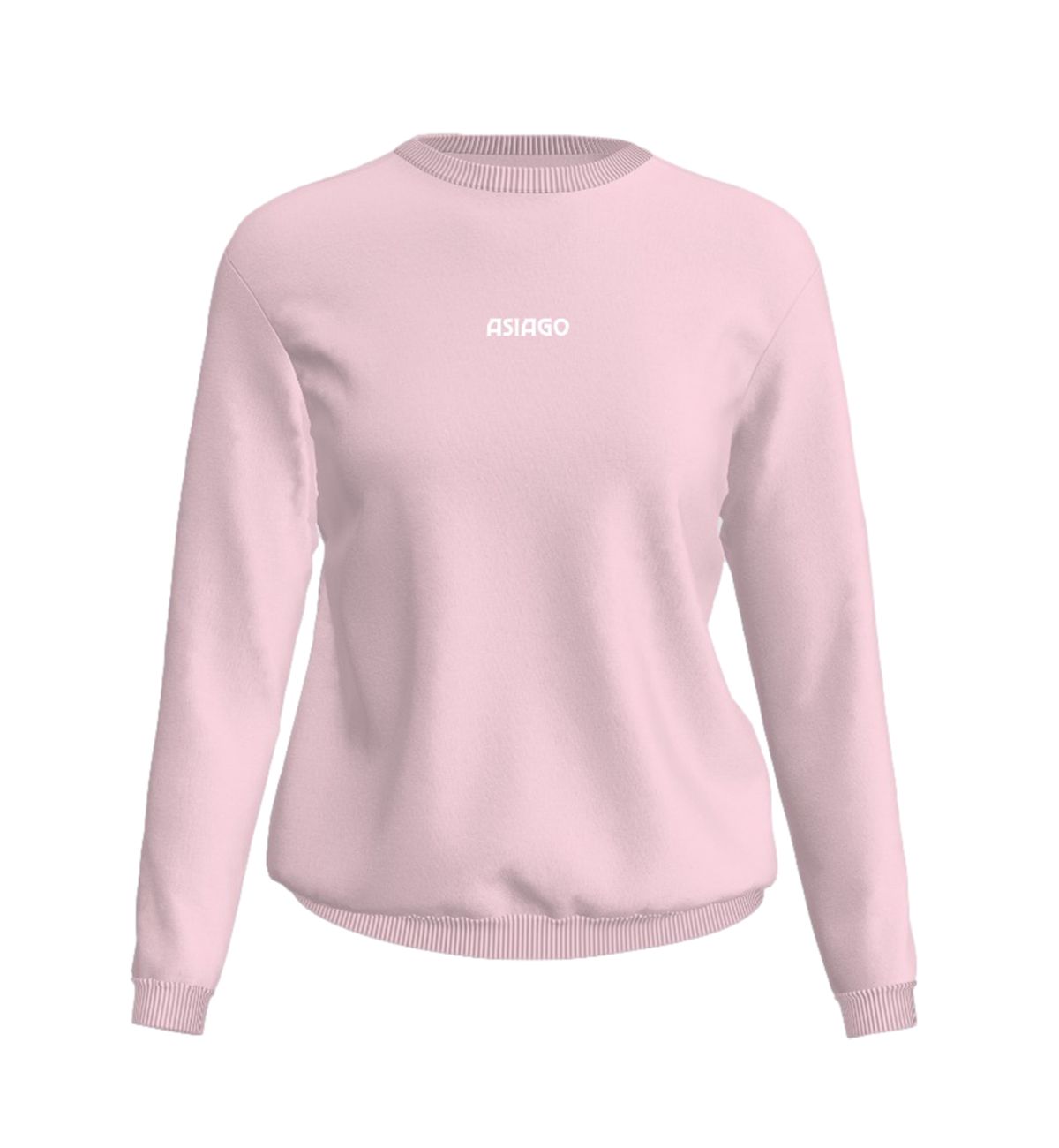 Felpa Donna Asiago Rosa Pastello