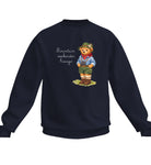 Felpa Uomo Orso Blu