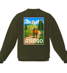 Felpa Uomo Asiago Verde Militare