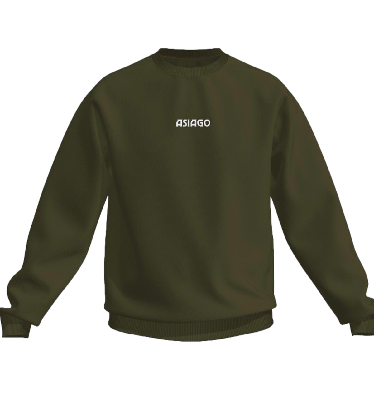 Felpa Uomo Asiago Verde Militare
