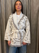Cardigan Bandana Panna Tensione In