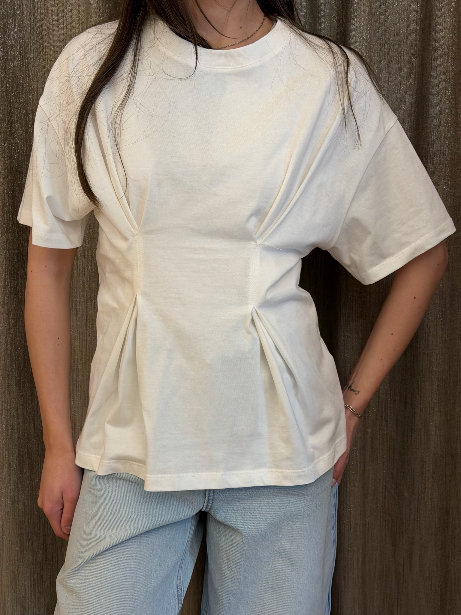 T-shirt Clessidra Bianca Vicolo