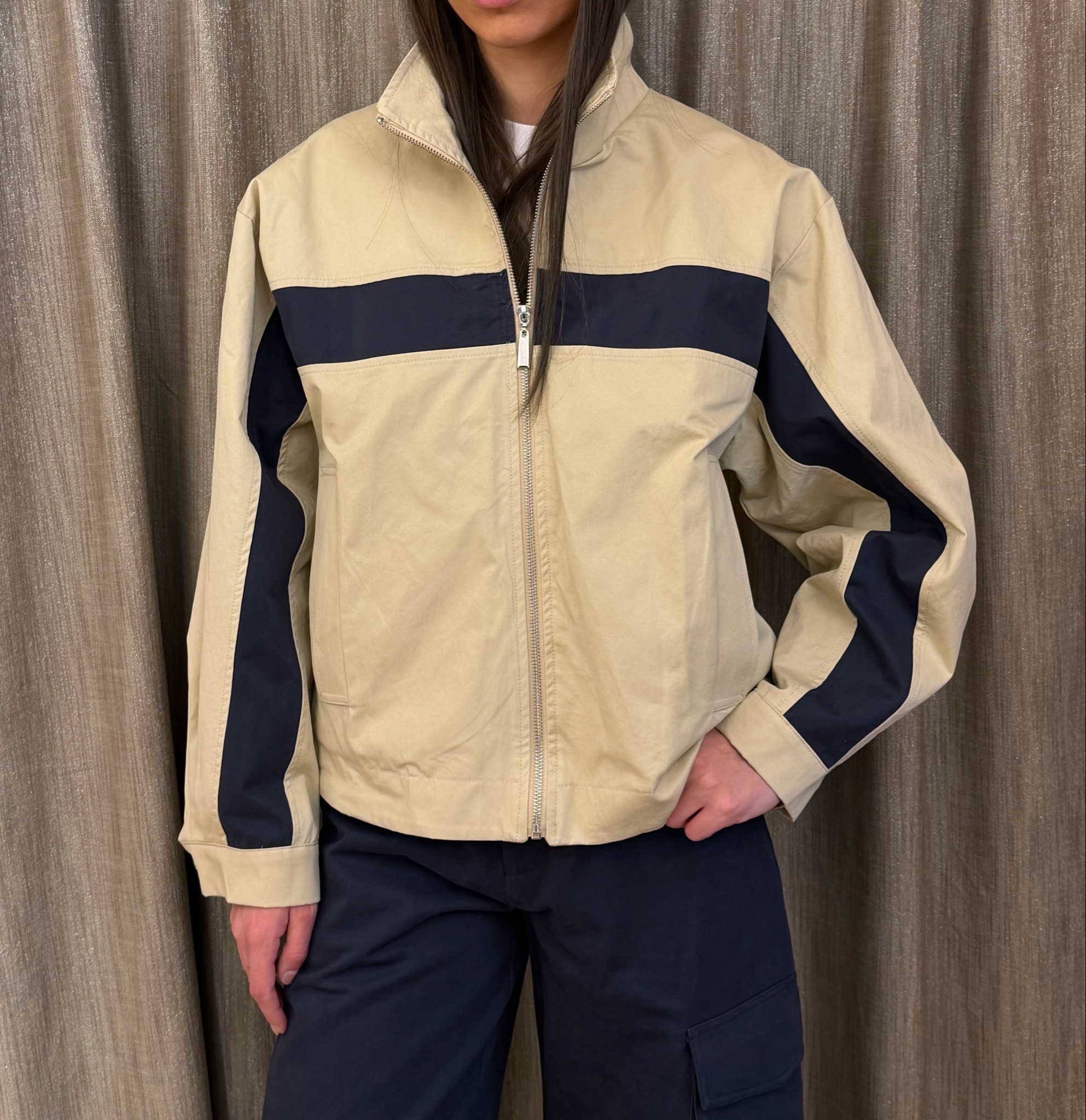 Giacca Canvas Blu Tensione In