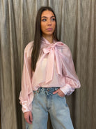 Camicia Fiocco Rosa Vicolo