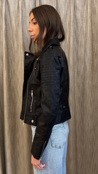Chiodo Ecopelle Nero Vero Moda