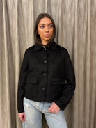 Giubbo Suede Nero Vero Moda