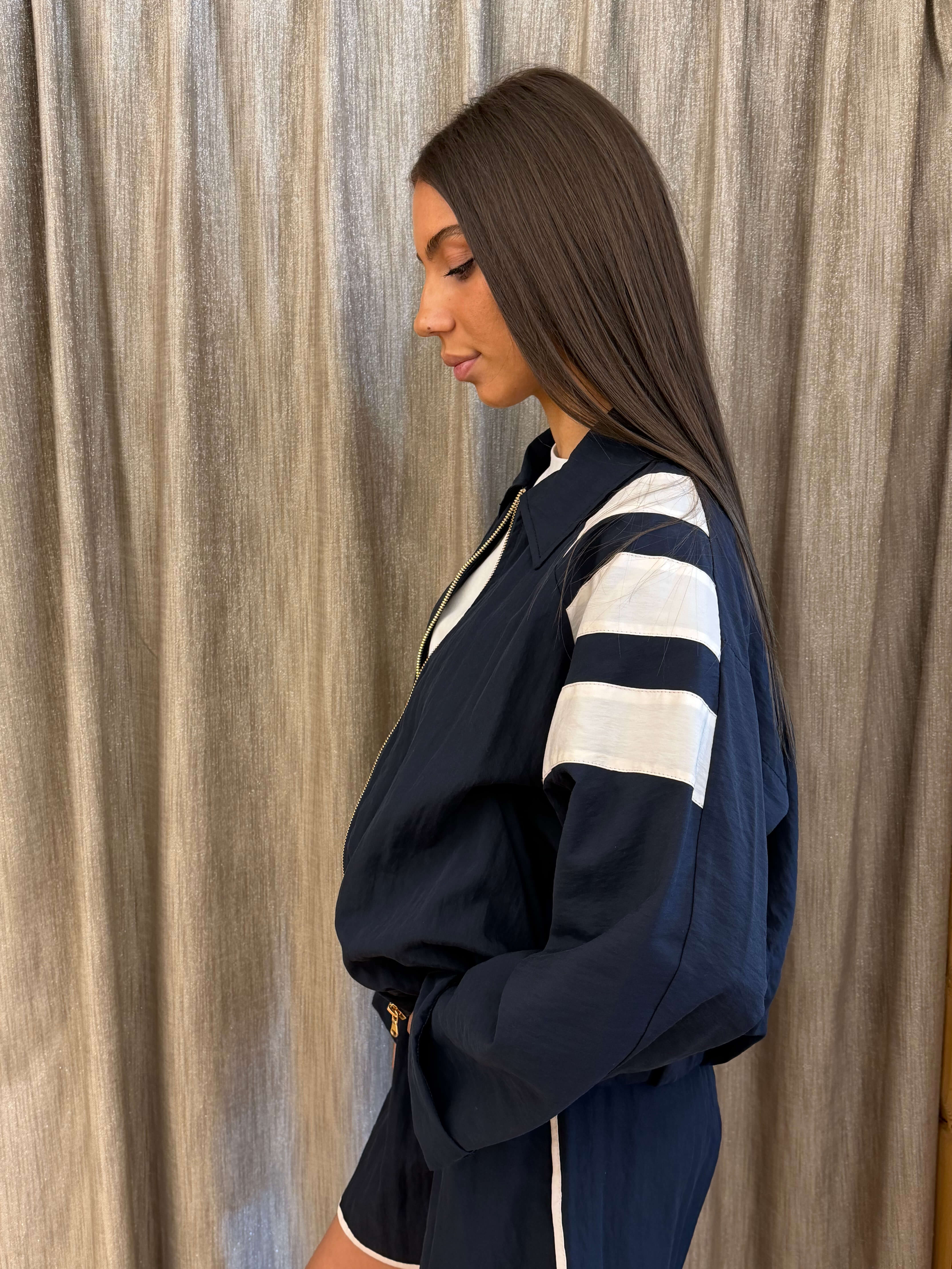 Bomber Bande Blu Vicolo