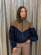 Bomber Bicolor Canvas Tensione In