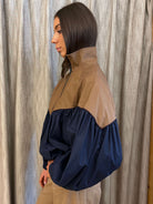 Bomber Bicolor Canvas Tensione In
