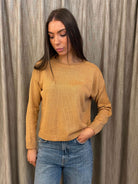 Pull Cammello Tensione In